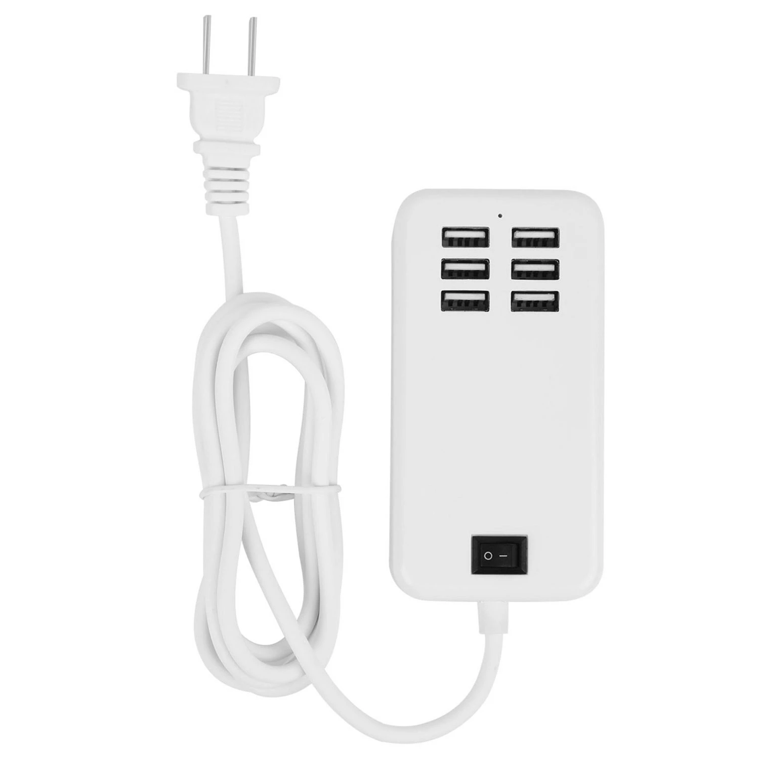 6-USB US AC Wall Charger