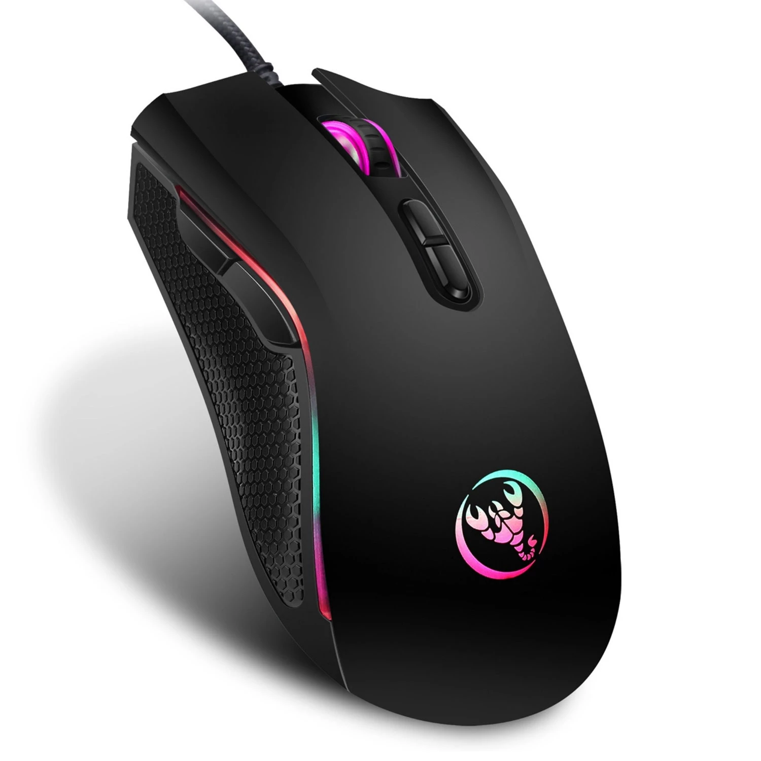 7-Key Wired Gaming Mouse | Ergonomic | 7 Colors | 4 DPI | up to 3200 | Computer/Laptop