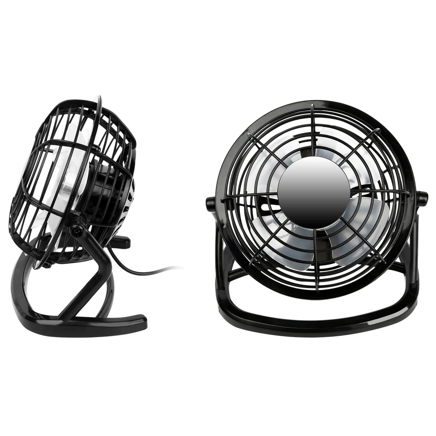 USB Fan - 360° Rotation, Quiet Cooling, Laptop Cooler, Air Circulator