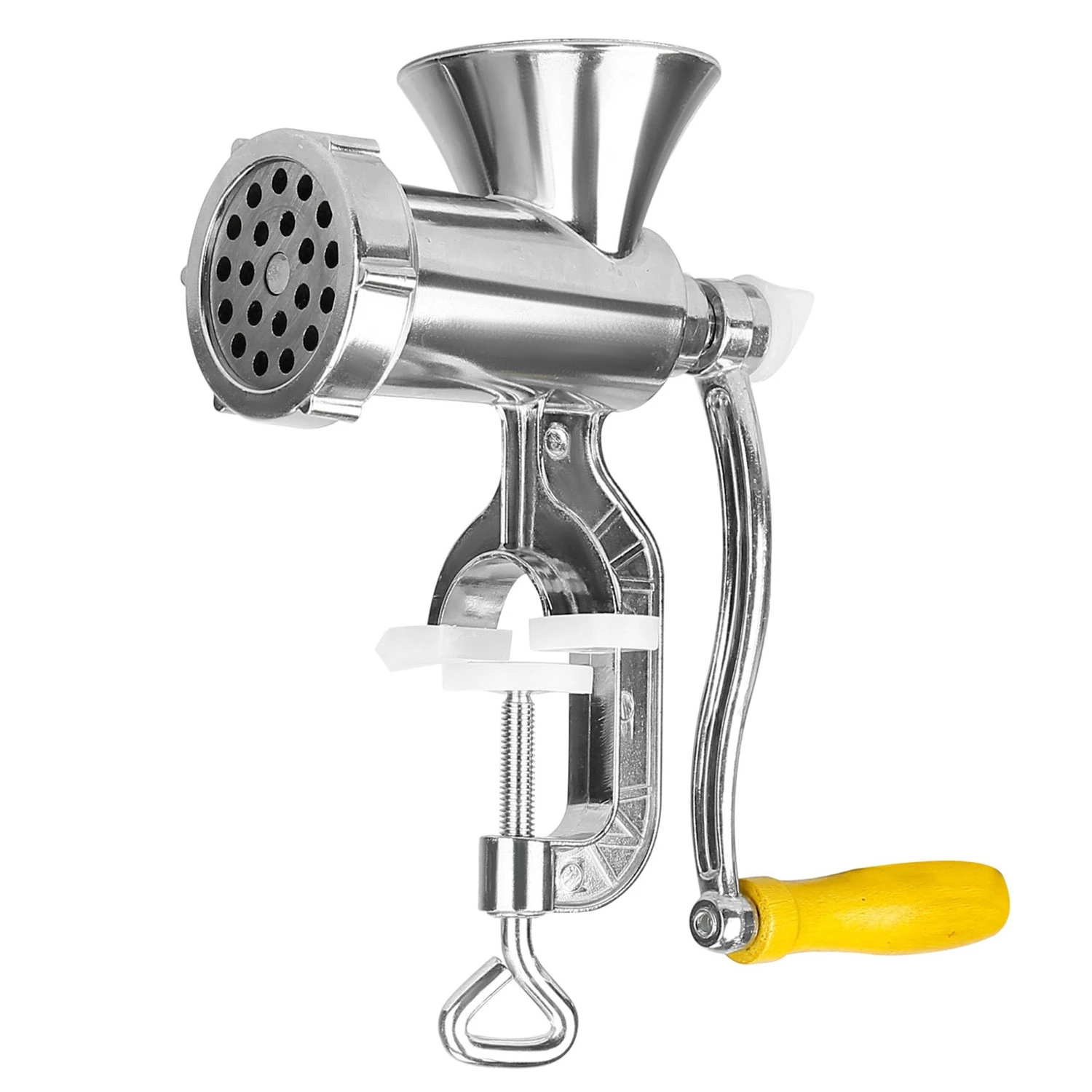 Heavy Duty Manual Meat Grinder: Hand Operated Mincer, Sausage Maker And Noodle Machine