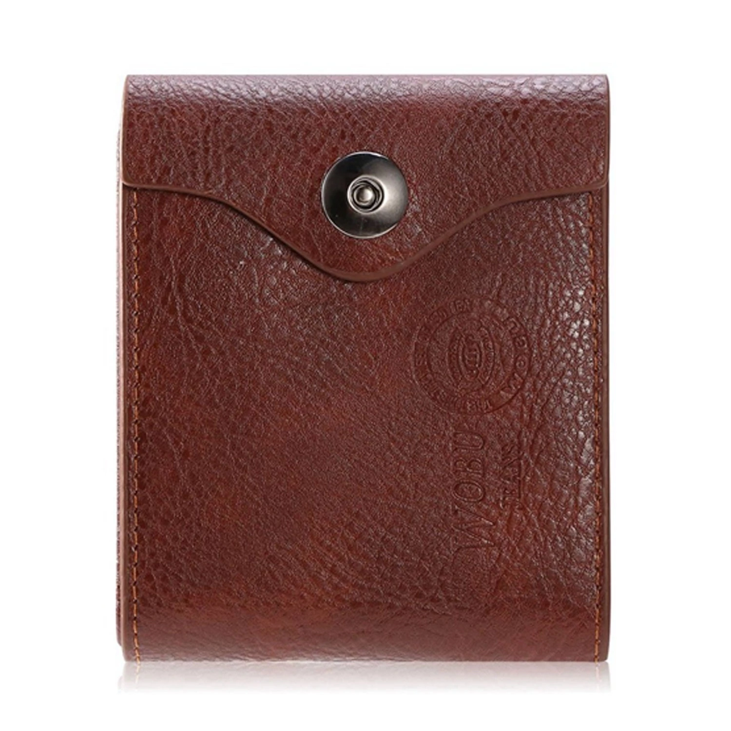 Men’s Wallet PU Leather Bifold Purse Slim RFID Blocking Card Holder Cases W/ 2 ID Window Coin Pocket