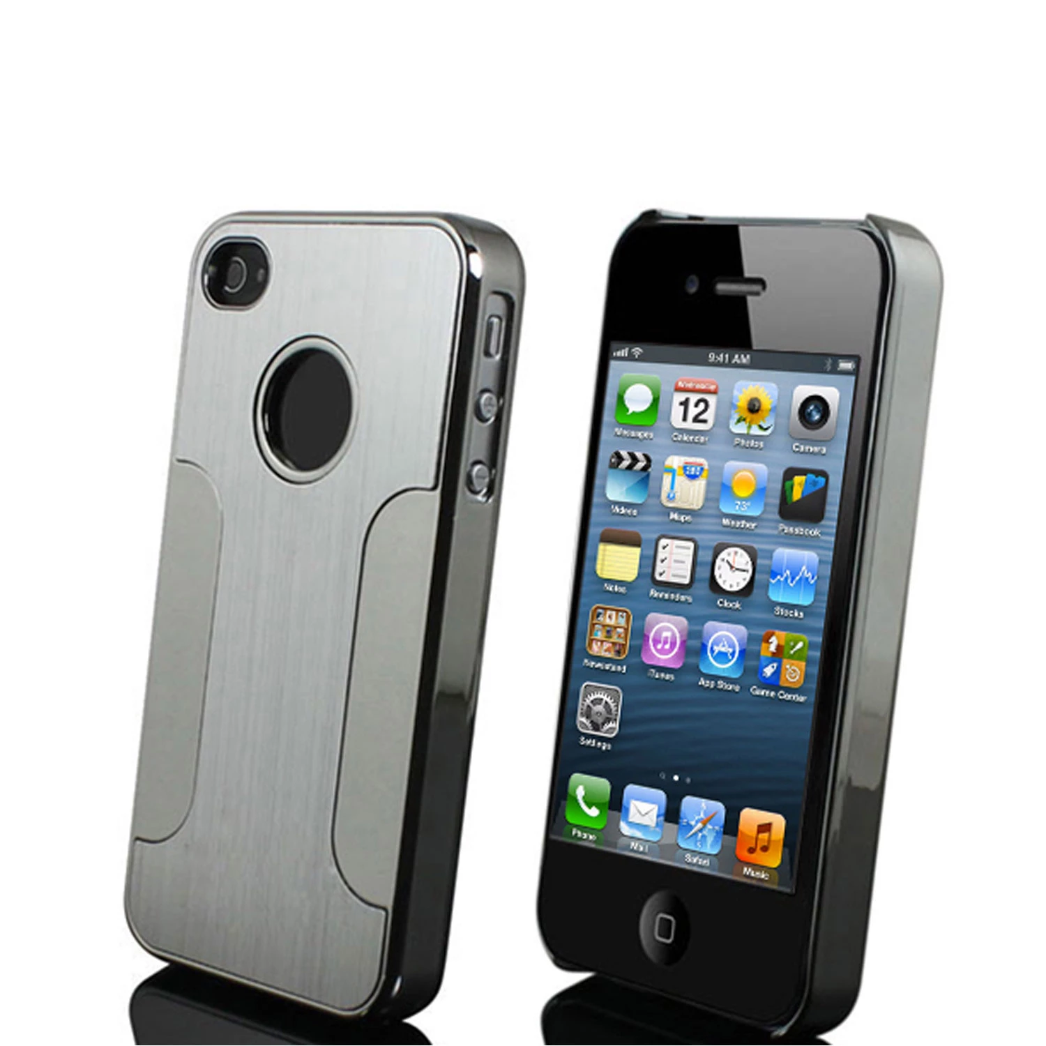 Metal Aluminum Chrome Hard Case for Apple iPhone 5