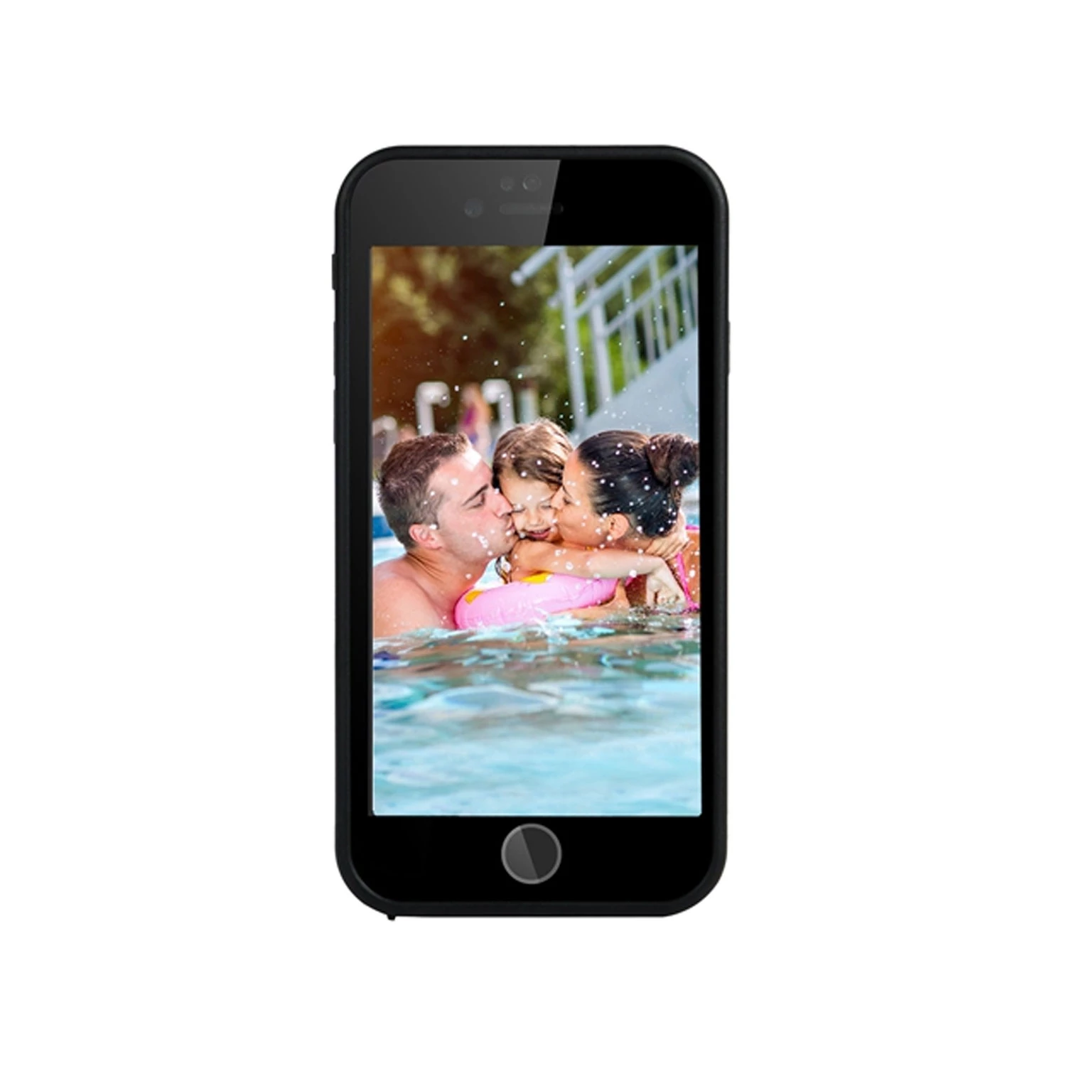 Waterproof Phone Case for iPhone 6 Plus/6S Plus IPX6 360° Full Sealed Phone Protective Case Shockpro