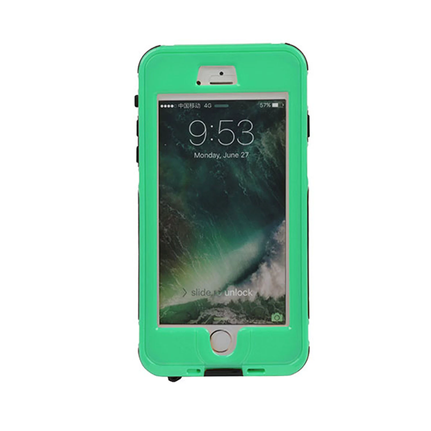 Rugged Water-proof Hybrid Full Cover Case For iPhone 6 Plus