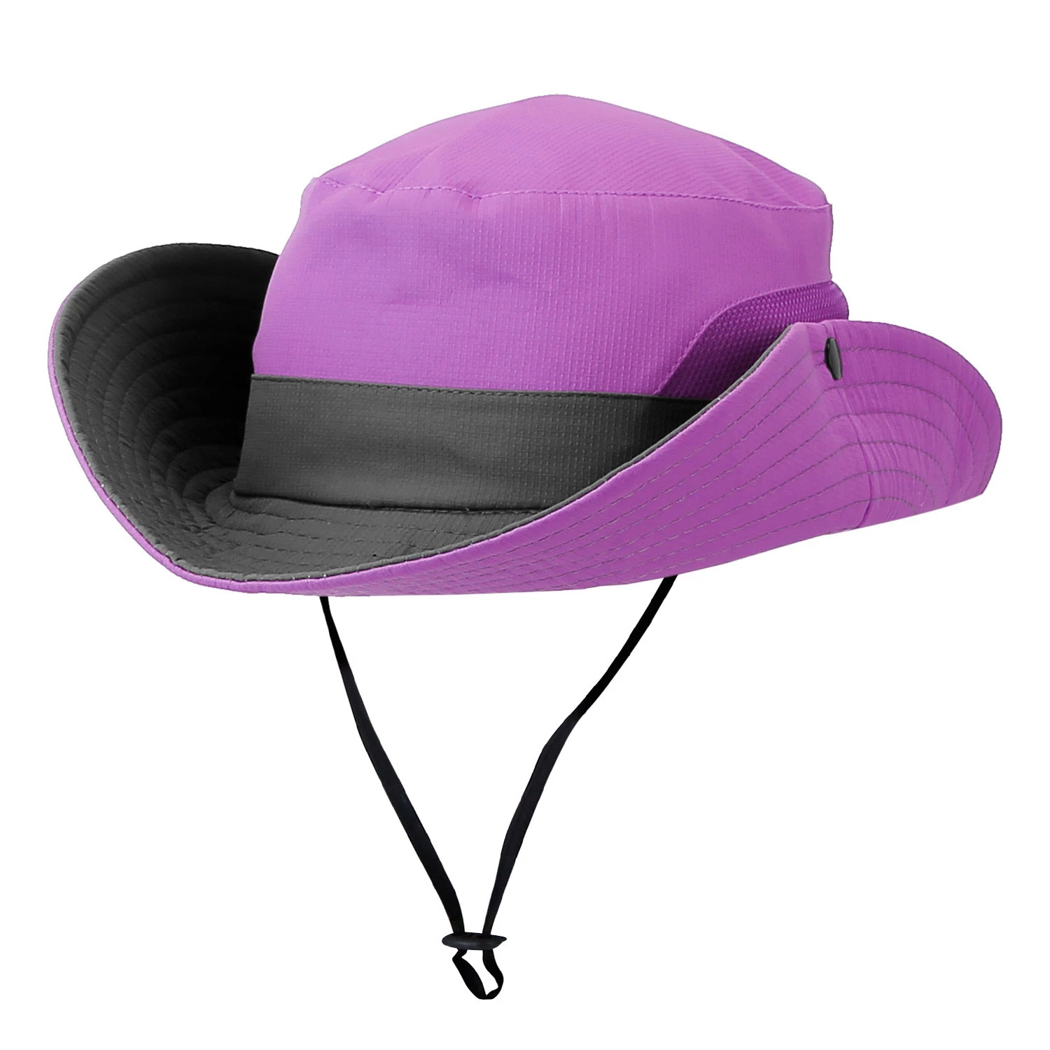 Women Summer Sun Bucket Hats Foldable UV Protection Cotton Cap Wide Brim Floppy Cap 