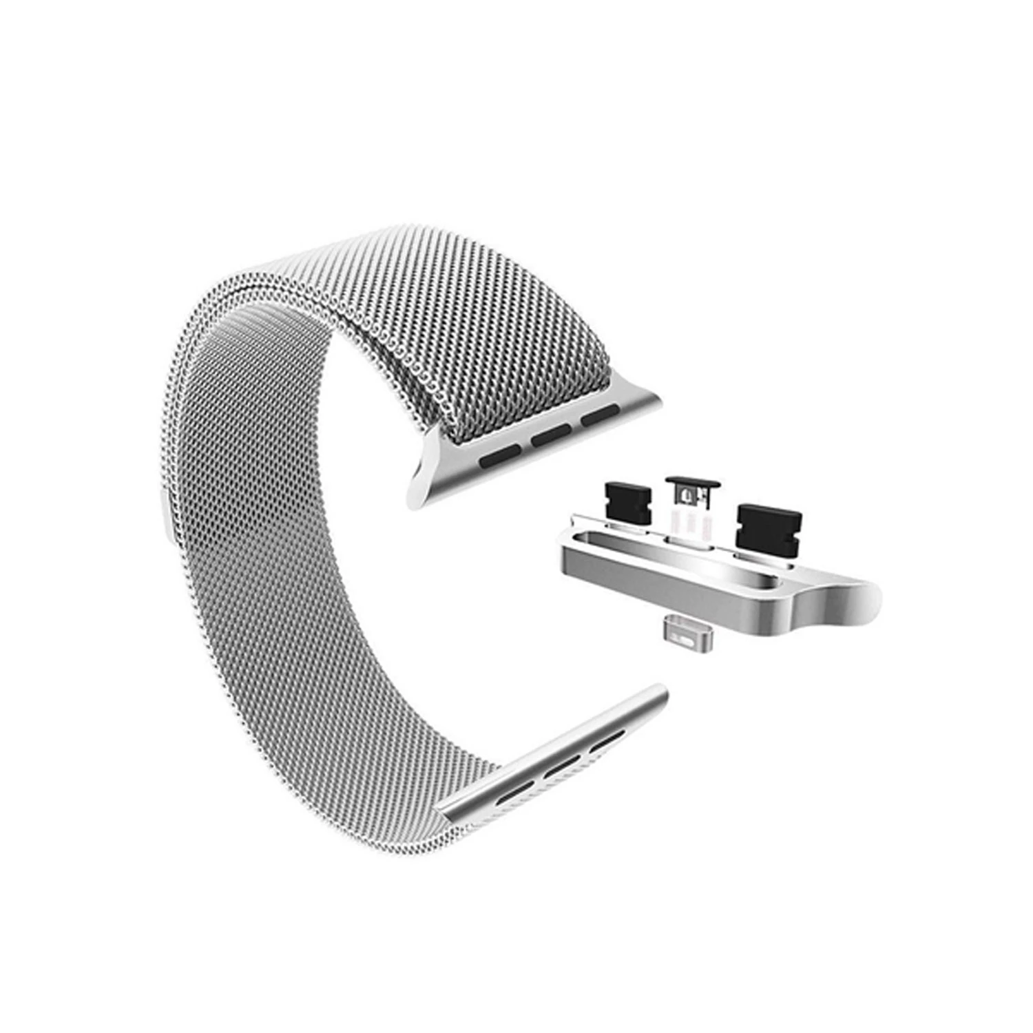 Magnetic Watch Band Replacement Milanese Bands Compatible For Apple Watch Bands 42mm Series 1 2 3
