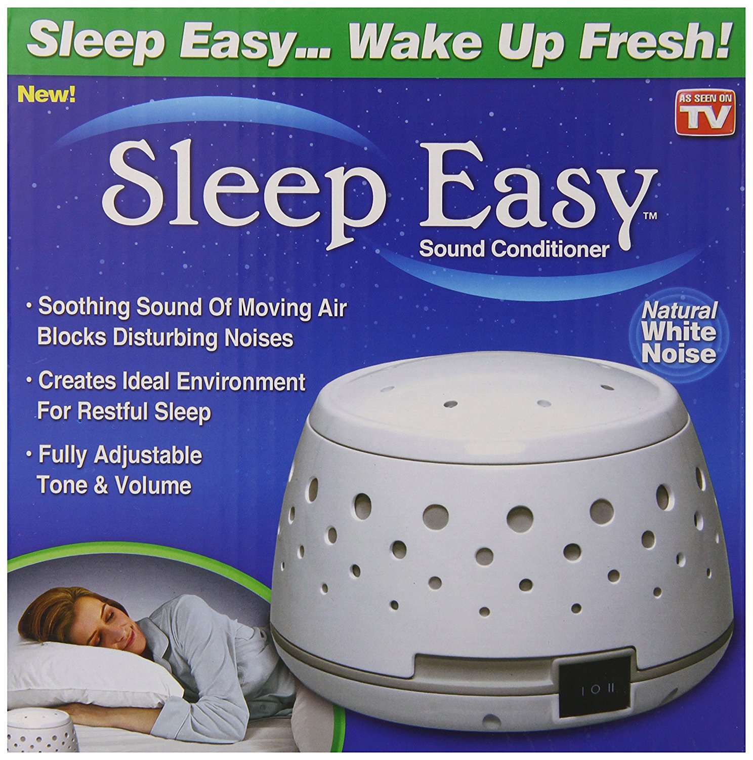 Sleep Easy Sound Conditioner, White Noise Machine