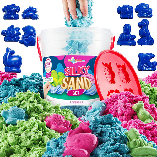 Kids Silky Play Sand Set - Moldable Toy