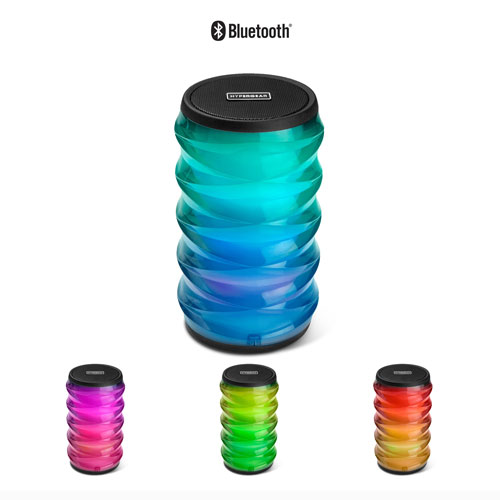HyperGear Wireless LED Speaker Black