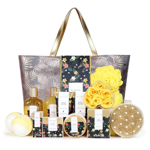Tahiti Island Fashion Bath Set Tote