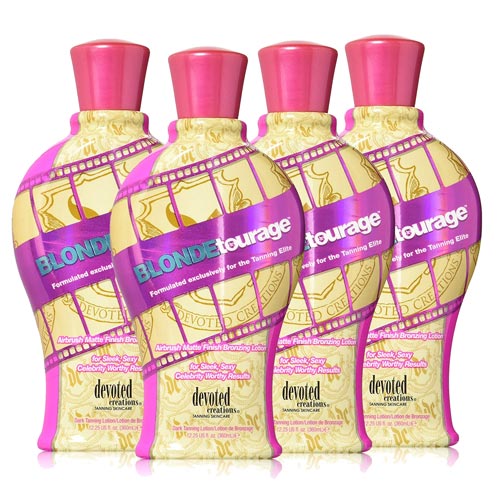 4 Pack Devoted Creations Blondetourage Matte Bronzer - 12.25 oz