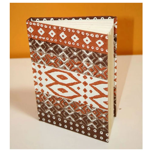 Spura Home Abstraction Indian Hard Cover Journal 5"X7" 100 Blank Page