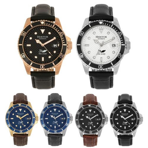 Heritor Automatic Lucius Automatic Belt Watch
