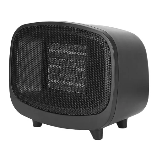 Portable Mini PTC Ceramic Space Heater - Tip-Over & Overheat Protection - Bedroom/Office - Indoor Us