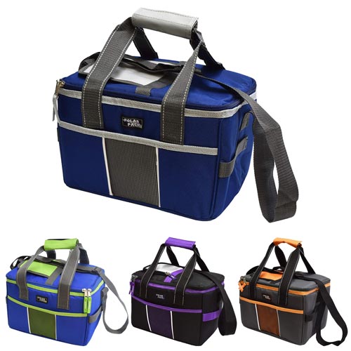 Polar Pack 18 Can Insulated Double Handle Collapsible Cooler