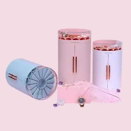 Multi-Layered Jewelry Organizer Tower