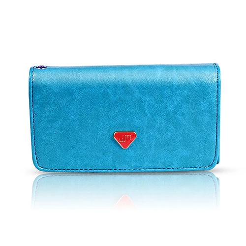 Women's Wristlet Wallet PU Leather Lady Purse Credit Card Holder