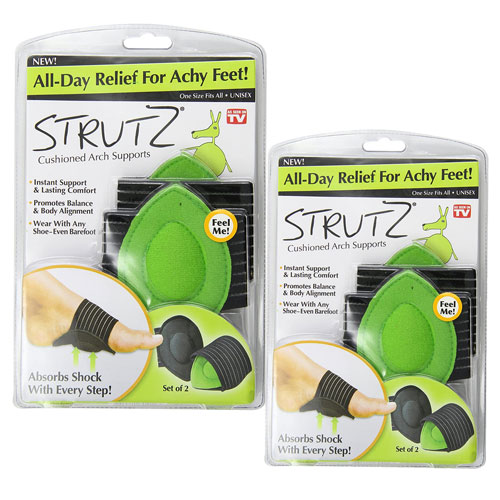 Ontel Strutz Cushioned Arch Supports Set Of 4