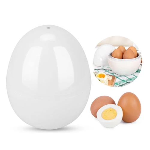 Soft, Medium, Hard Egg Steamer Cooker for up to 4 Eggs - Ball Shape, Microwave