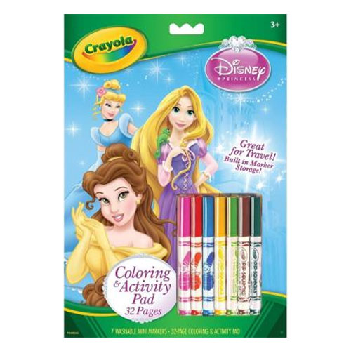 Crayola Disney Princess Color And Activity Book