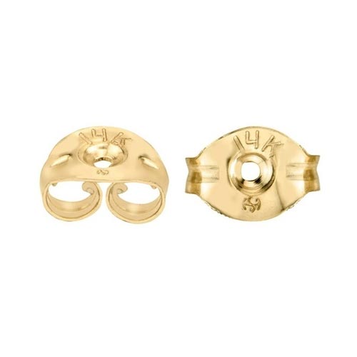 14K Solid Gold Replacement Butterfly Earring Backs