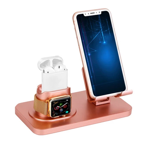 3-in-1 Charging Dock for Apple Watch, iPhone And AirPods