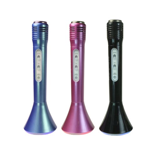 Wireless Karaoke Player W/ Bluetooth Function & LED Lights