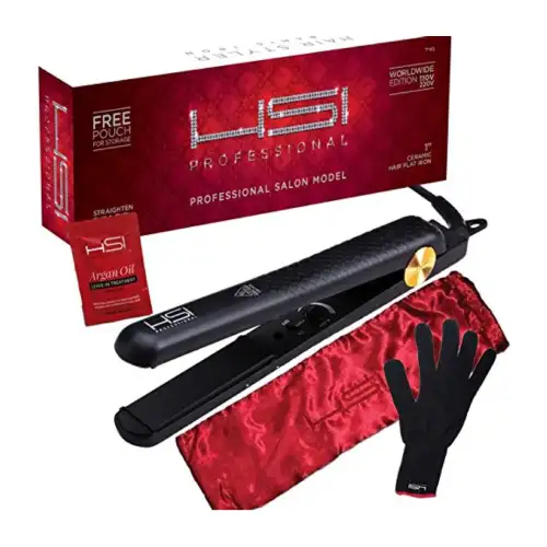 HSI Professional Glider Ceramic Tourmaline Ionic Flat Iron Hair Straightener
