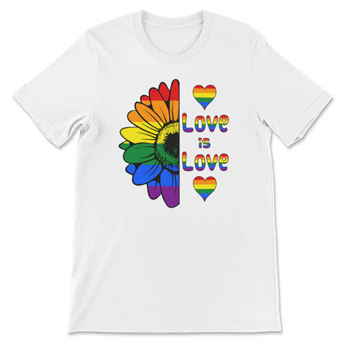 Love is Love (Pride) Retro Tee Regular Fit Stylish T Shirts