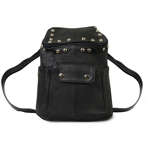 Chic Leather Backpack
