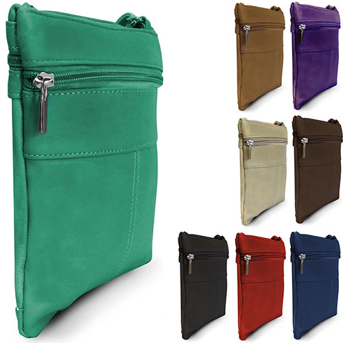 Crossbody On-The-Go Leather Bag