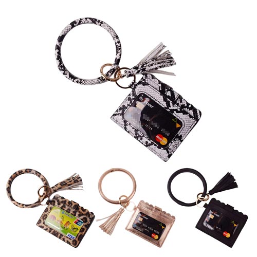 Bangle Key Ring with Wallet