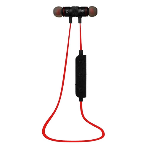 Sweat-proof Wireless Neckband Earbuds for Gym, Running, Hiking - Call Alert, Number Broadcast - In-E