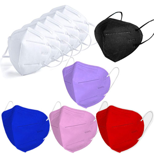 30-Pack Multi Color Kn95 Face Masks With Breathable Fabric Assorted Color Packs
