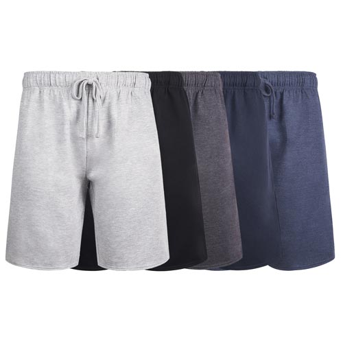 5 Pack Lightweight Fleece Shorts - Men's