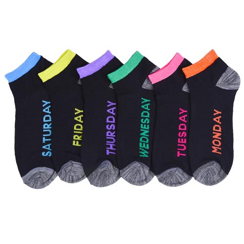 12 Pack Spandex Socks