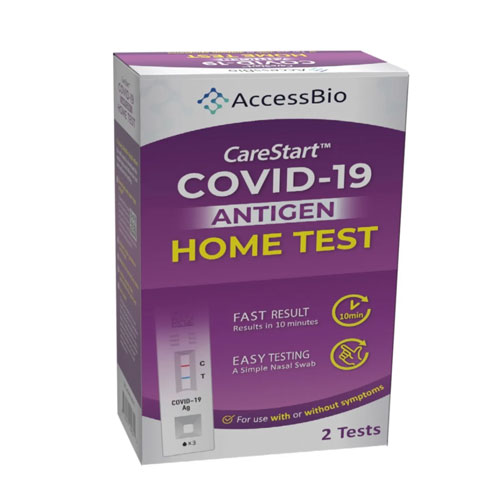 CareStart™ COVID-19 Antigen Home Test - 2 Tests