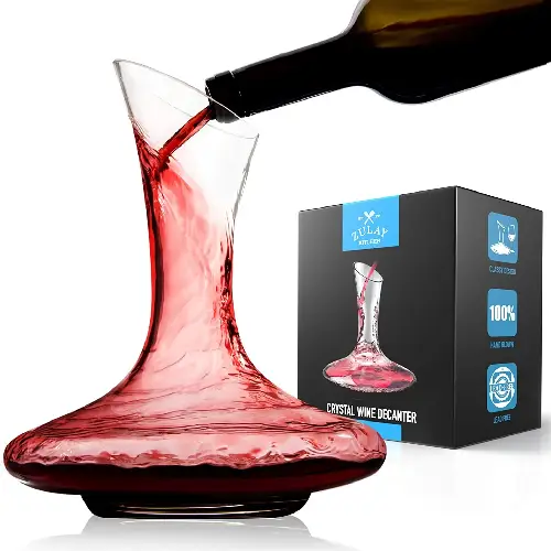 Crystal Red Wine Decanter