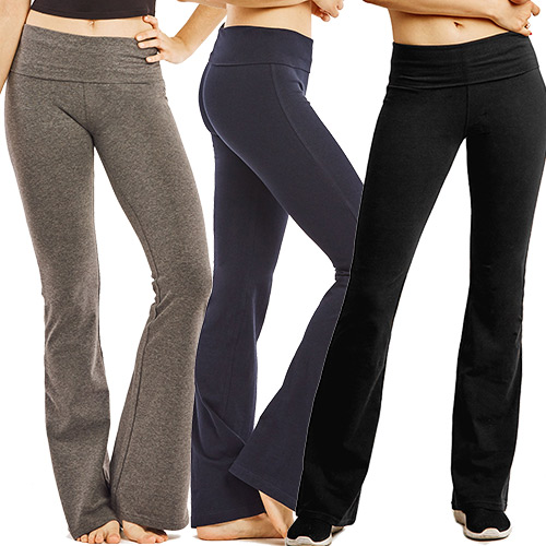 3-Pack Ladies Yoga Pants