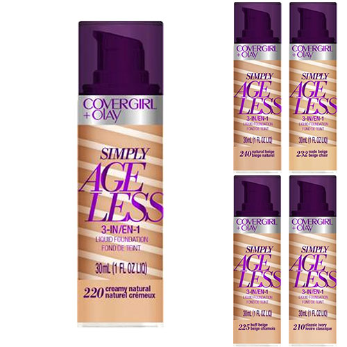 Olay Simply Ageless In 30 ml, Liquid Foundation 3-In-1