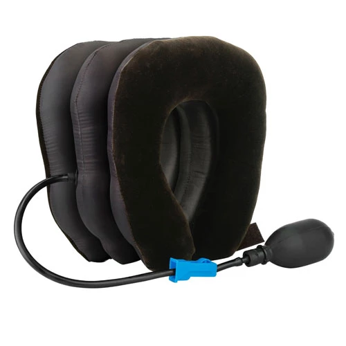 Inflatable Neck Traction Pillow - Travel Support for Neck, Shoulder And Spine Alignment