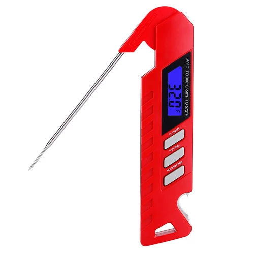 Digital BBQ Meat Thermometer, Instant Read w/4.33in Probe