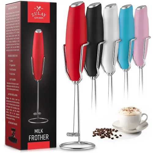 Milk Frother PRO With Holster Stand