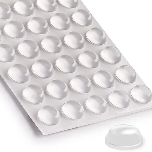 Zulay Home Cabinet Bumpers Clear Adhesive Pads