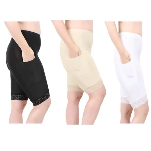 Moisture Wicking Slipshort with Pockets 9"