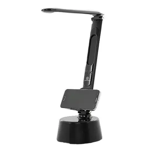 LumiCharge T2W- MultiFunctional LED Desk Lamp ,Bluetooth Speaker & Wire Phone Charger