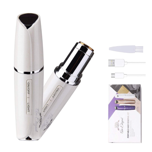 Premium Painless Facial Hair Removal For Women Lipstick Style