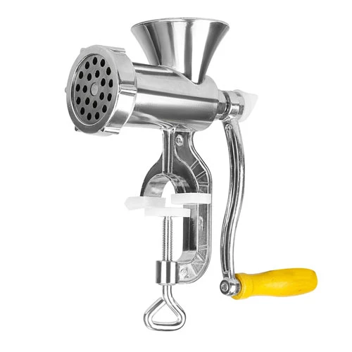 Heavy Duty Manual Meat Grinder: Hand Operated Mincer, Sausage Maker And Noodle Machine
