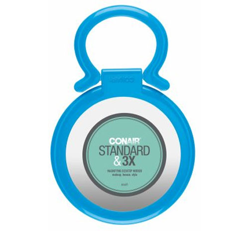 Round Handheld and Stand Mirror