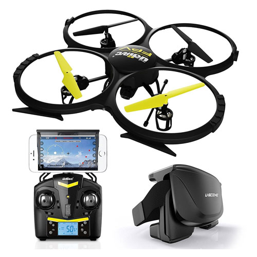 U818a Wi-fi Fpv Drone W Vr Headset